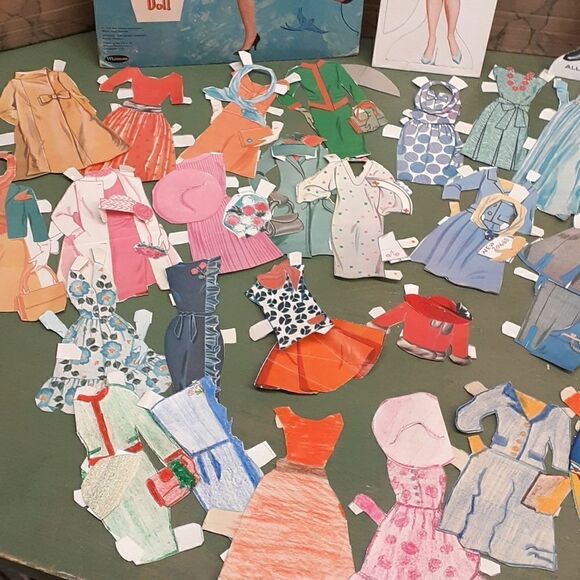 VINTAGE 1962 Annette, Ken, and Ken Jr. PAPER DOLLS~outfits - Picture 3 of 15